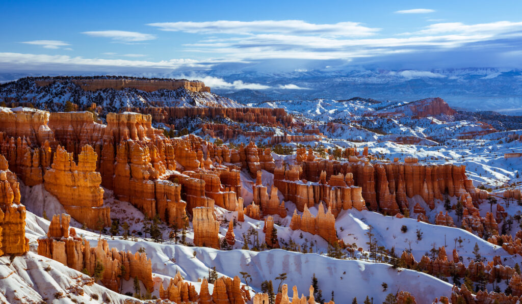 Bryce Canyon National Park in Winter, Utah, USA
